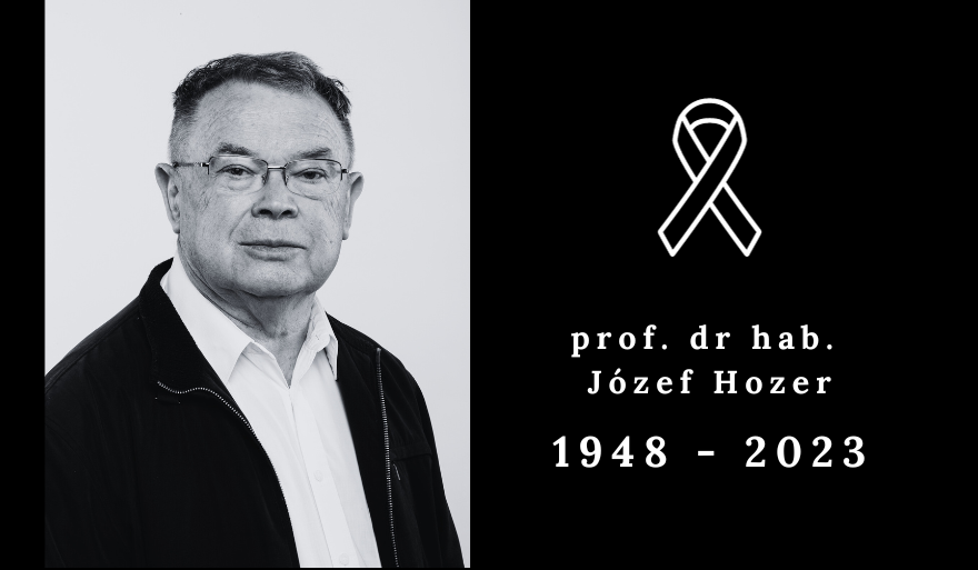 Zmarł prof. dr hab. Józef Hozer