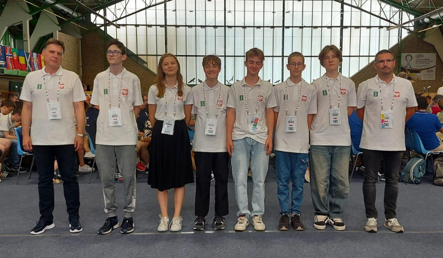 Złoty medalista Franciszek Stężała