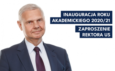 Zaproszenie Rektora US na inaugurację