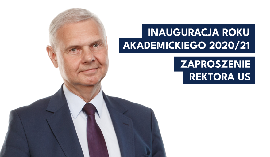 Zaproszenie Rektora US na inaugurację