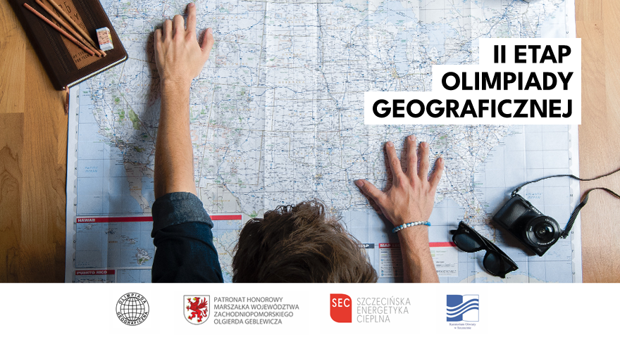 Komitet Okręgowy Olimpiady Geograficznej przy Uniwersytecie Szczecińskim przeprowadził zawody II stopnia
