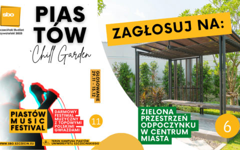 Uniwersyteckie projekty w ramach Szczecińskiego Budżetu Obywatelskiego