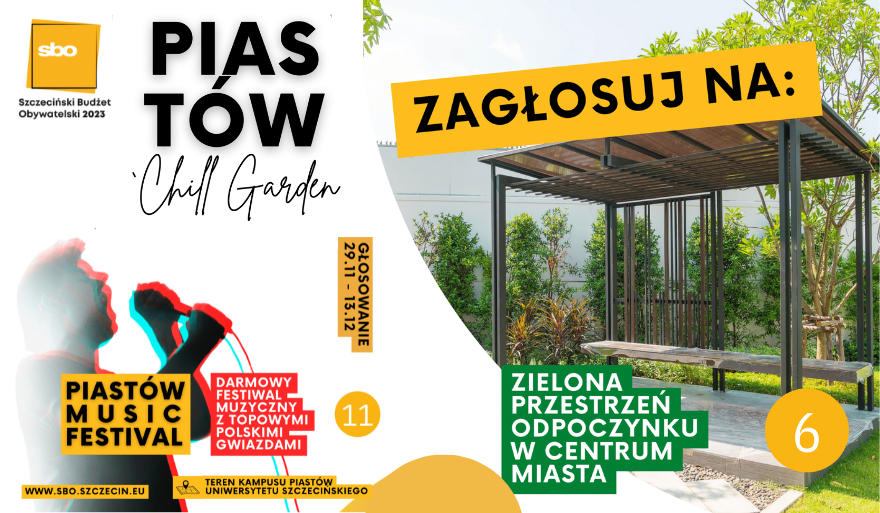 Uniwersyteckie projekty w ramach Szczecińskiego Budżetu Obywatelskiego