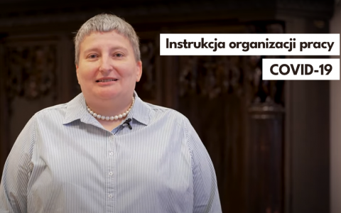 Instrukcja organizacji pracy w związku z występowaniem wirusa SARS-CoV-2