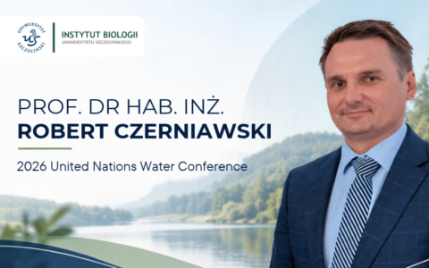 Prof. Robert Czerniawski prelegentem na Konferencji Wodnej ONZ