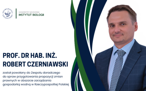 Prof. Robert Czerniawski w ważnym zespole doradczym