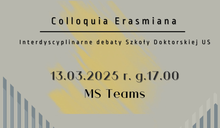 Interdyscyplinarne debaty Szkoły Doktorskiej Uniwersytetu Szczecińskiego