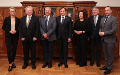 Delegacja z Wilna z wizytą na Uniwersytecie Szczecińskim