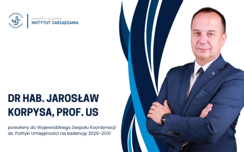 Dr hab. Jarosław Korpysa, prof. US w zespole pracującym nad strategią rozwoju regionu