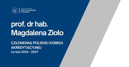Prof. Magdalena Zioło członkiem PKA
