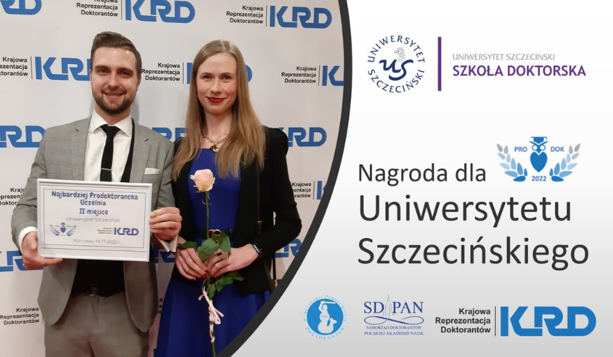 Uniwersytet Szczeciński laureatem nagrody PRODOK 2022