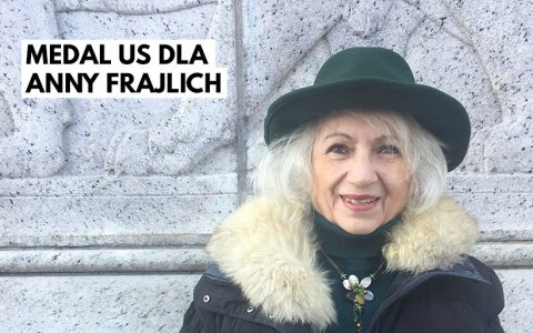 Medal Uniwersytetu Szczecińskiego dla Anny Frajlich