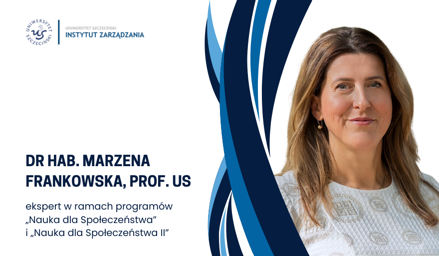 Powołanie dr hab. Marzeny Frankowskiej, prof. US do zespołu doradczego