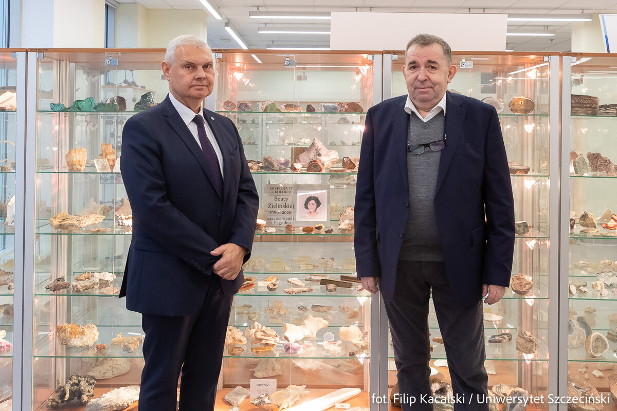 Nowe okazy minerałów w Muzeum Geologicznym US