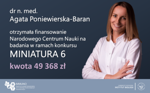 Kolejny grant dla pracownika US