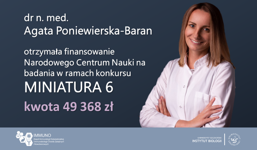 Kolejny grant dla pracownika US