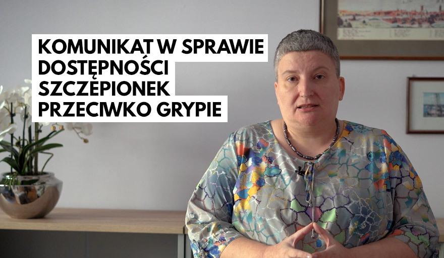 Komunikat w sprawie dostępności szczepionek przeciwko grypie