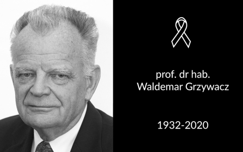 Zmarł prof. Waldemar Grzywacz