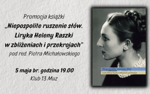 Promocja książki „Niepospolite ruszenie słów”