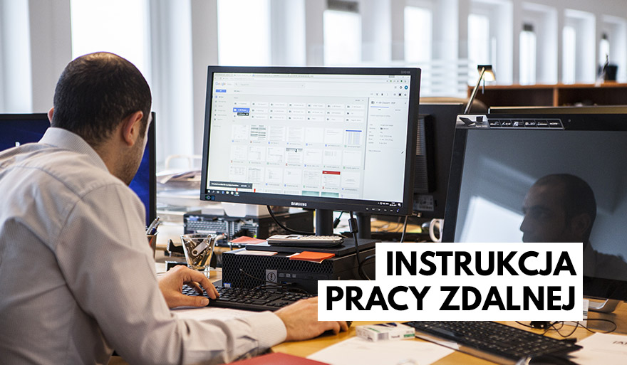 Zasady pracy zdalnej dla pracowników administracyjnych