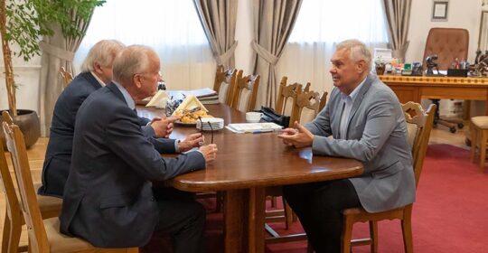 Prof. Grzegorz Kołodko gościem Rektora US