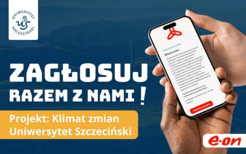 Uniwersytet Szczeciński wspiera transformację energetyczną – głosujmy na projekt „Klimat zmian”