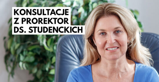 Studenci! Zapraszamy na dyżur Prorektor ds. Studenckich  dr hab. Katarzyny Kotarskiej prof.US