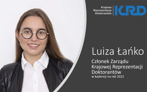 Doktorantka Szkoły Doktorskiej US w Zarządzie KRD