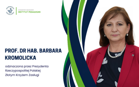 Prof. dr hab. Barbara Kromolicka odznaczona Złotym Krzyżem Zasługi