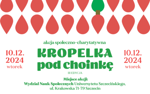 „KROPELKA pod choinkę” – studencka akcja, która niesie życie