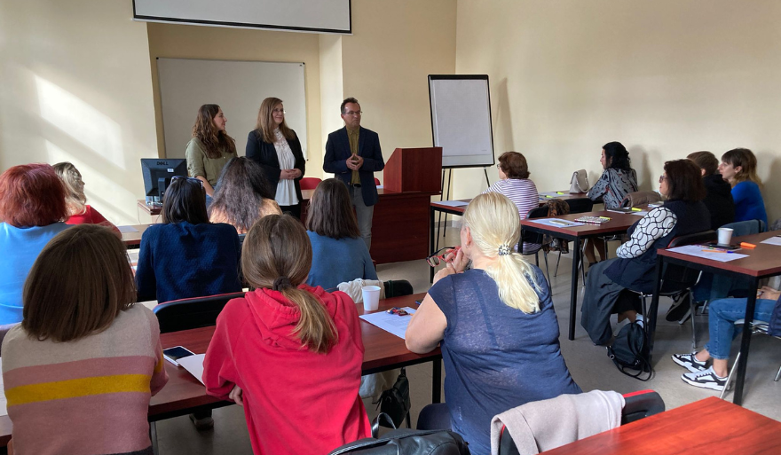 Trwa kurs języka polskiego dla osób z Ukrainy