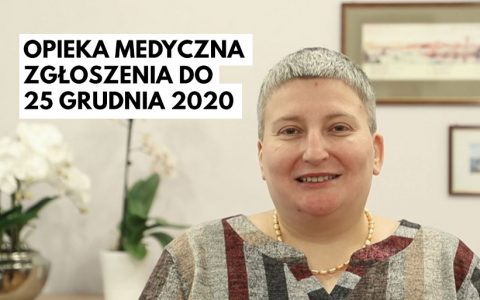 Opieka medyczna dla pracowników US – zapisy do 25.12.2020