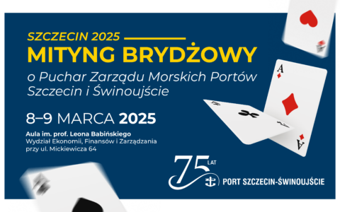 Mityng Brydżowy Szczecin 2025 o Puchar Zarządu Morskich Portów Szczecin i Świnoujście