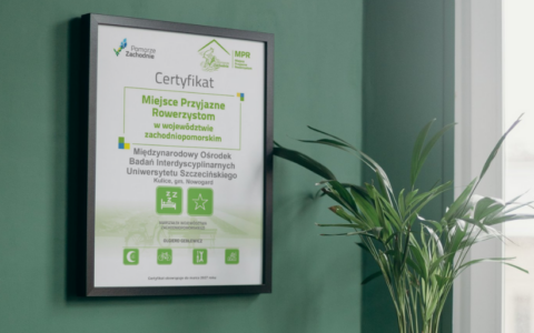 Miejsce Przyjazne Rowerzystom- certyfikat dla MOBI Kulice