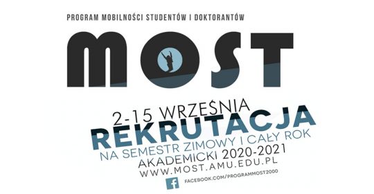 Rejestracja  do programu MOST trwa