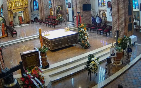 Transmisja mszy żałobnej Rektora Seniora prof. Edwarda Włodarczyka