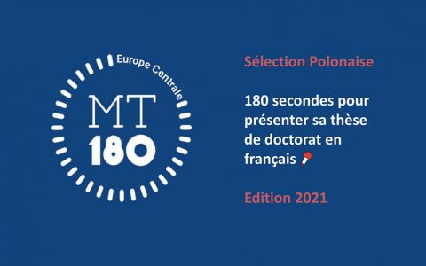 Konkurs dla doktorantów: „Mój doktorat w 180 sekund”
