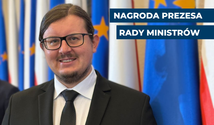 Dr hab. Wojciech Bożek uhonorowany nagrodą za wybitne osiągnięcia naukowe