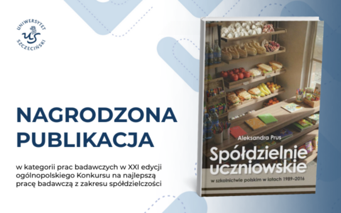 Nagroda dla dr Aleksandry Prus