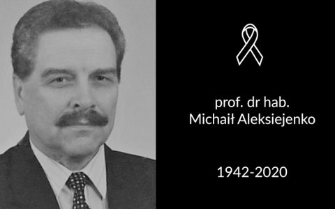 Zmarł prof. dr hab. Michaił Aleksiejenko