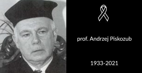 Zmarł prof. Andrzej Piskozub 