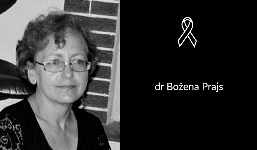 Zmarła dr Bożena Prajs