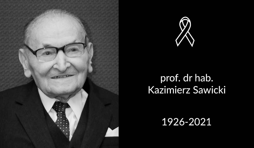 Księga kondolencyjna prof. Kazimierza Sawickiego
