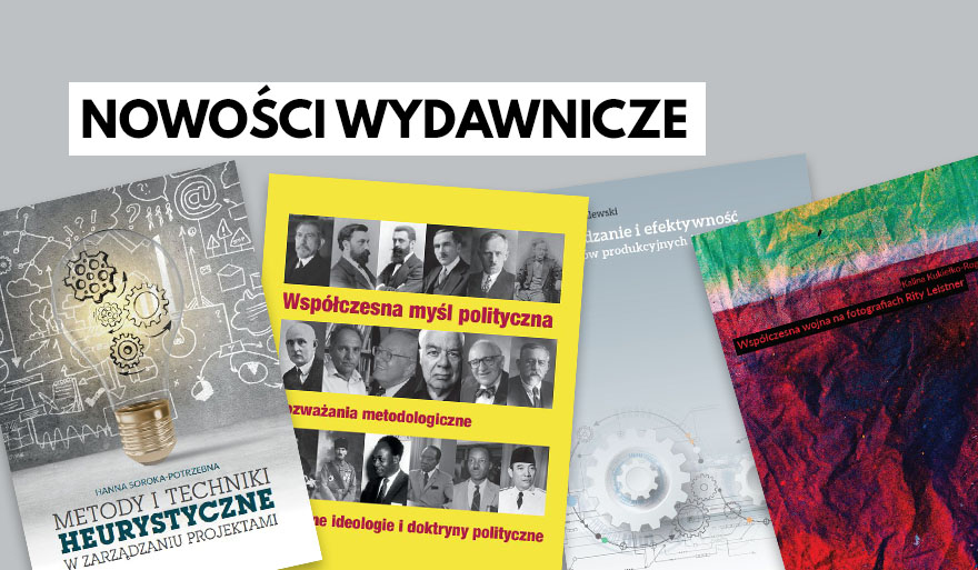 Nowości Wydawnictwa Naukowego Uniwersytetu Szczecińskiego