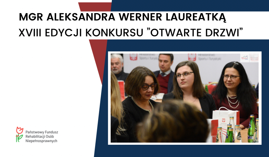 Praca doktorantki US nagrodzona przez PFRON