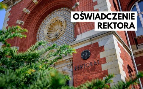 Oświadczenie Rektora Uniwersytetu Szczecińskiego