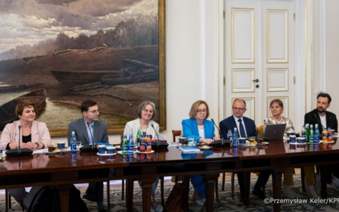 Prof. Kromolicka na posiedzeniu Rady ds. Społecznych NRR
