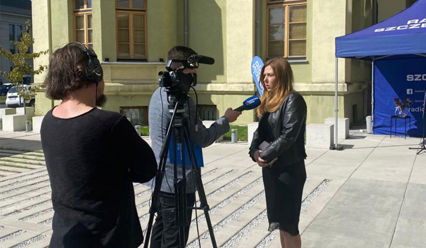 „Czas na prawo” audycja Wydziału Prawa i Administracji w Radiu Szczecin