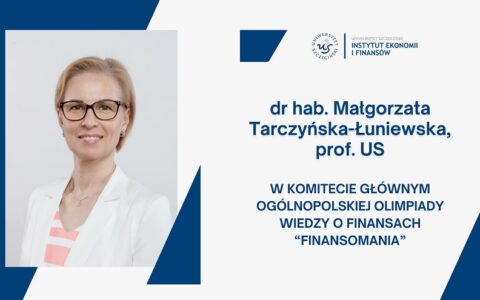 Kolejny sukces pracownika Instytutu Ekonomii i Finansów