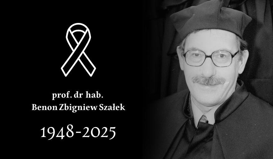Zmarł prof. Benon Zbigniew Szałek